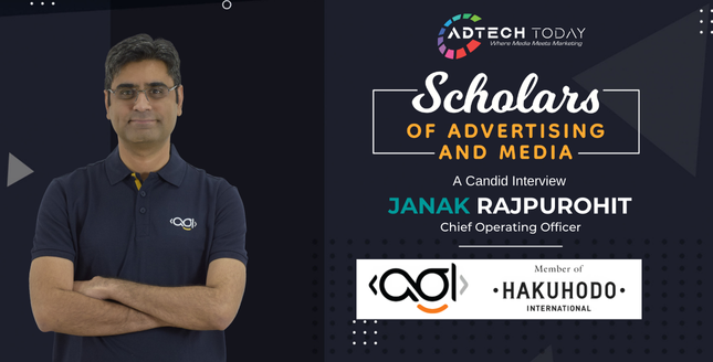 Portrait of Janak Rajpurohit, Chief Operating Officer at AdGlobal360, sharing insights on leadership, trust, and the future of advertising,