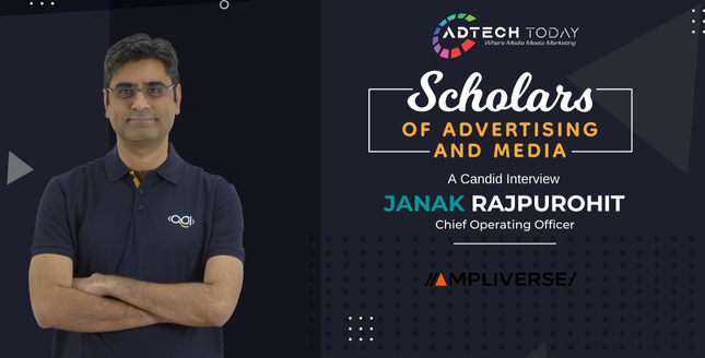 Portrait of Janak Rajpurohit, COO at AdGlobal360, sharing insights on leadership, AI, and the evolving advertising landscape,