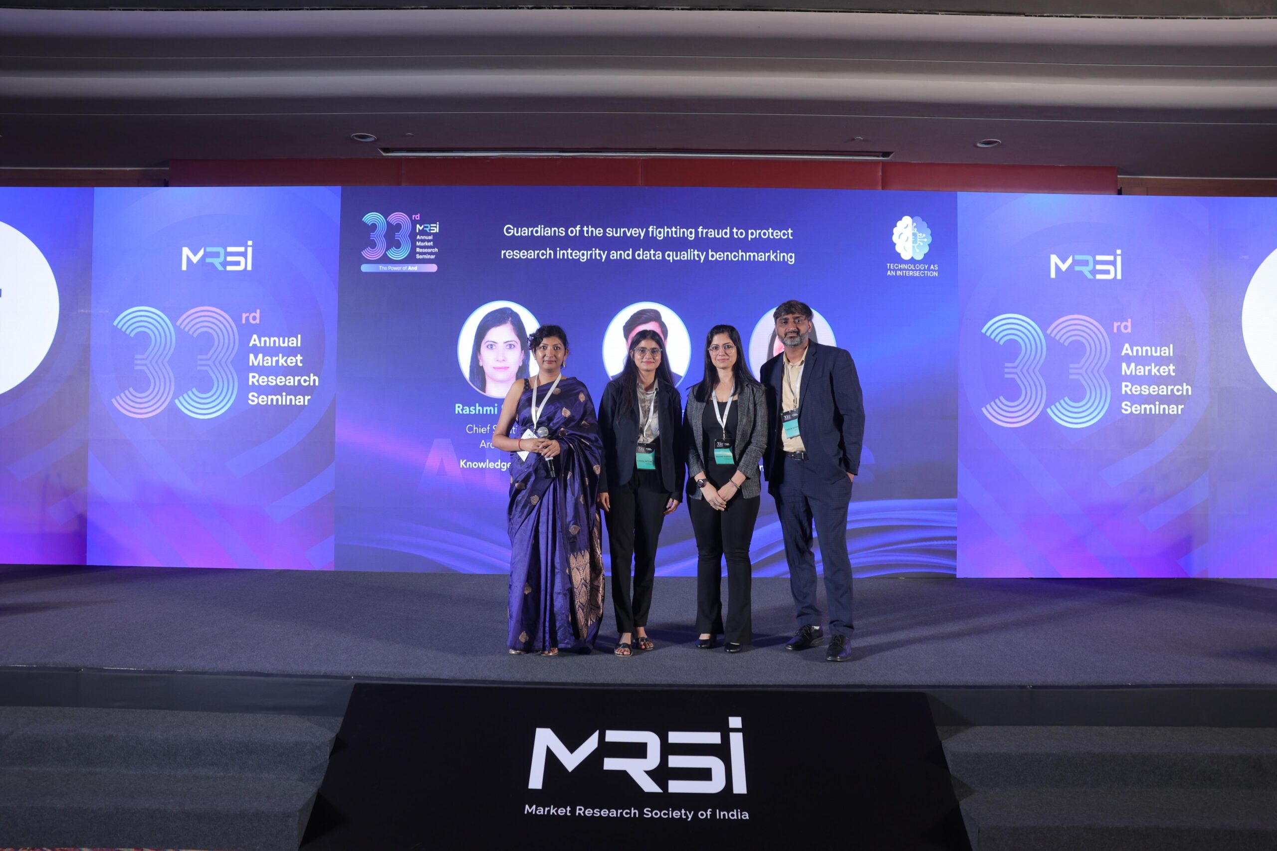 MRSI 33rd Annual Market Research Seminar honors Kantar Insights and Bharti Airtel for outstanding research and showcases innovation and collaboration in India’s insights industry