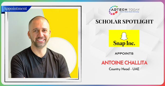 Antoine Challita appointed as UAE Country Head at Snap Inc