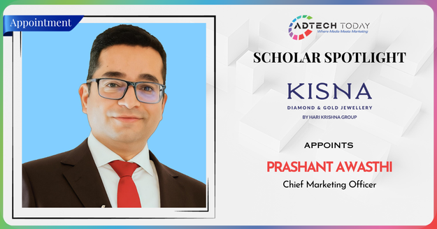 Kisna by H.K. Jewels appoints Prashant Awasthi as Chief Marketing Officer to lead brand growth and expand diamond jewellery accessibility in India