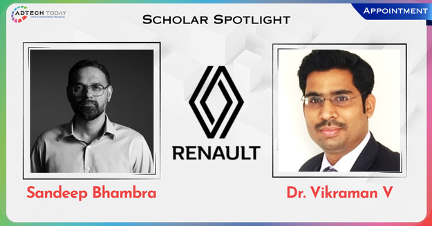 Renault India appoints Sandeep Bhambra and Dr. Vikraman V to lead design and engineering