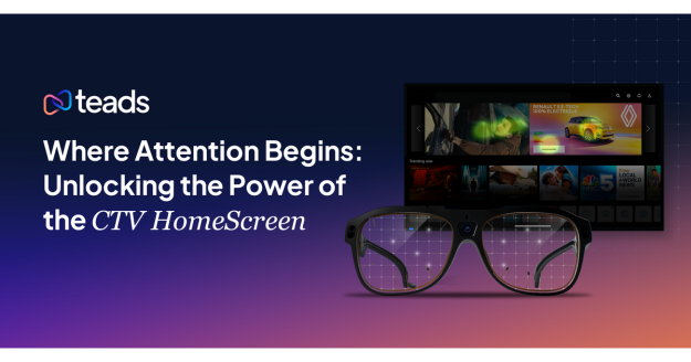 Teads and MediaMento reveal CTV HomeScreen ads deliver higher attention, recall, and engagement compared to skippable pre-roll formats