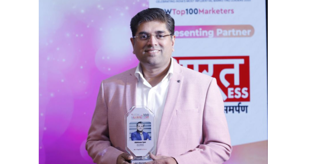 Abhinav Iyer honoured as one of India’s Most Influential CMOs 2025 for impactful marketing leadership,