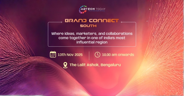 Brand Connect South 2025 event at The Lalit Ashok Bengaluru with marketing, tech, and advertising leaders,