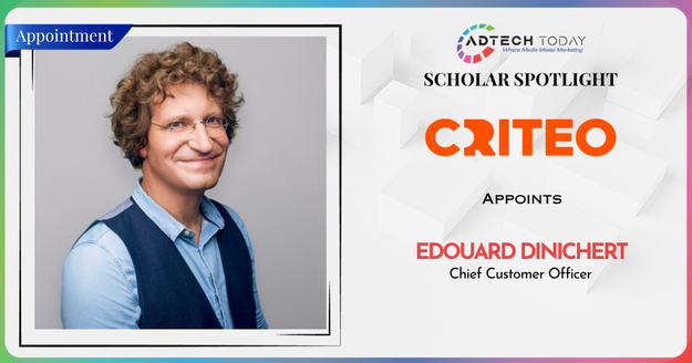 Edouard Dinichert appointed as Chief Customer Officer at Criteo