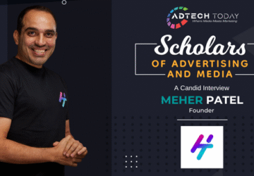 Portrait of Meher Patel, Founder of Hector, sharing insights on scaling digital acquisition and AdTech innovation,