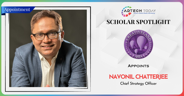 Navonil Chatterjee appointed as Chief Strategy Officer at Creativeland Asia and Managing Partner of Crossbow Insights