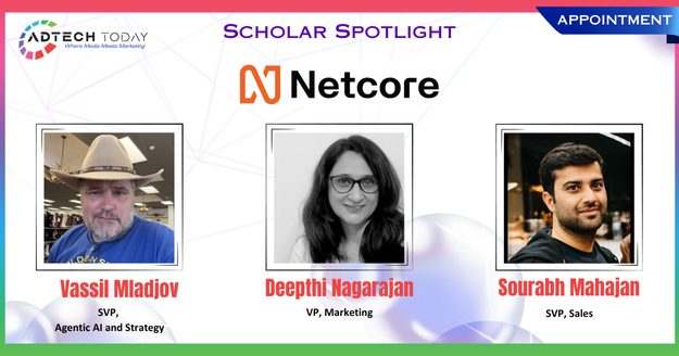 Netcore Cloud appoints Vassil Mladjov, Deepthi Nagarajan, and Sourabh Mahajan to strengthen global leadership in Agentic Marketing