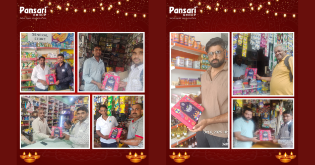 Pansari Group launches "This Diwali, Let's Bring Back the Raunak," delivering festive arrangements and marketing support to over 20,000 retailers across India