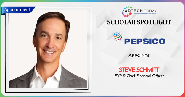 Steve Schmitt appointed as Executive Vice President and Chief Financial Officer at PepsiCo