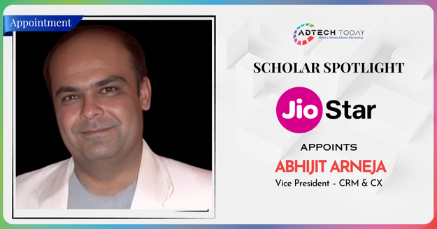 Abhijit Arneja appointed as Vice President of CRM and CX at JioHotstar under JioStar