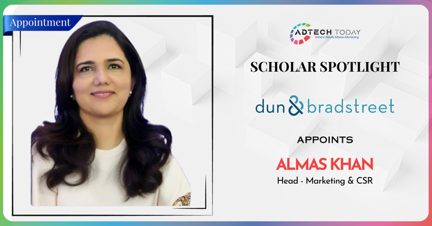 Almas Khan appointed as Head of Marketing and CSR at Dun & Bradstreet India