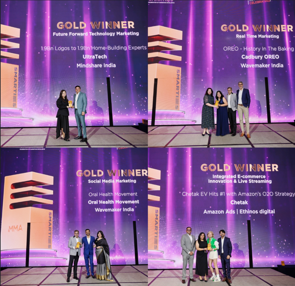 India wins four Industry Awards and multiple Gold, Silver, Bronze metals at MMA SMARTIES APAC 2025