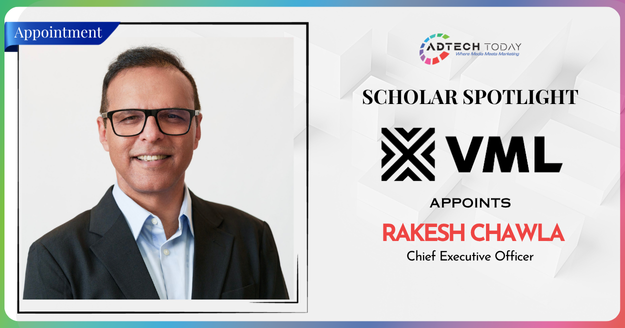 Rakesh Chawla, newly appointed CEO of VML Enterprise Solutions Hub India