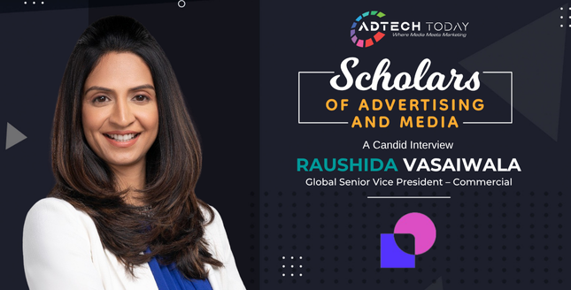 Raushida Vasaiwala, Global Senior Vice President – Commercial at Humology, speaking on precision-driven leadership in AdTech and SaaS