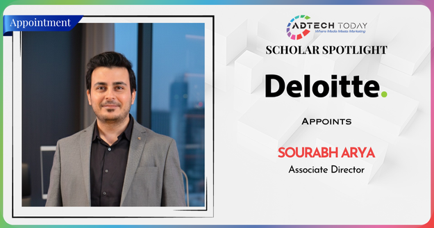 Sourabh Arya joins Deloitte as Associate Director after leading Martech and AI initiatives at Performics, Publicis Media