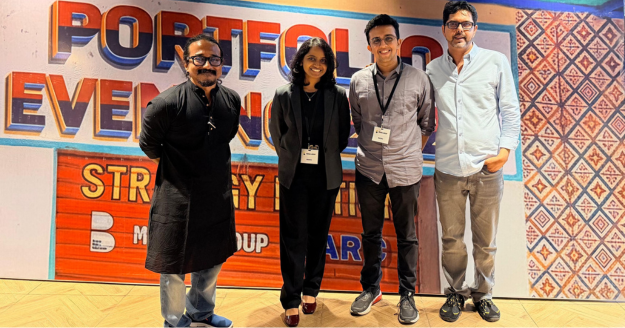 Participants and jury members interacting during the Strategy Portfolio Evening hosted by WARC and DDB Mudra Group