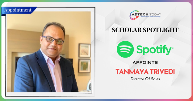 Tanmaya Trivedi, newly appointed Director of Sales at Spotify