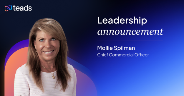 Teads appoints Mollie Spilman as Chief Commercial Officer to lead global commercial strategy and growth following its merger with Outbrain