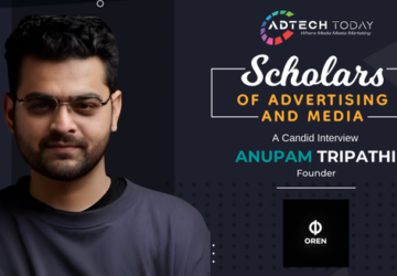 Anupam Tripathi discussing data-driven and emotionally resonant marketing strategies during an in-depth interview,