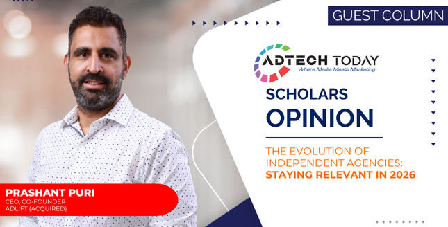 Illustration showing the evolution of independent agencies adapting to AI, data, and specialised marketing models in 2026,