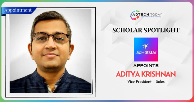 Aditya Krishnan, newly appointed Vice President of Sales at JioHotstar Sports Ads