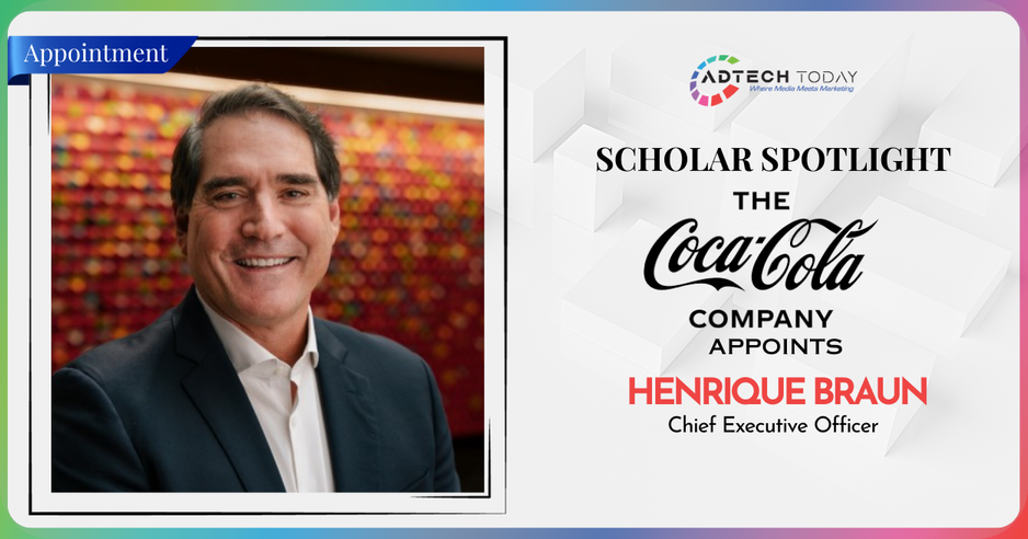 Henrique Braun, newly announced CEO of The Coca-Cola Company, set to succeed James Quincey in 2026