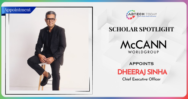 Dheeraj Sinha appointed as the new CEO of McCann Worldgroup India post Omnicom–IPG merger