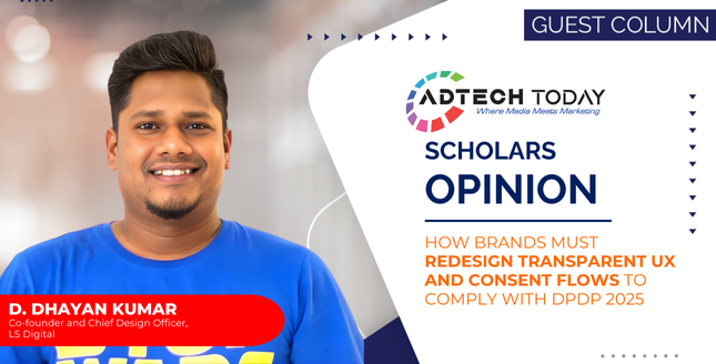 Illustration showing transparent user consent UX design aligned with India’s DPDP Act 2025, highlighting clear choices, opt-outs, and privacy-first interfaces