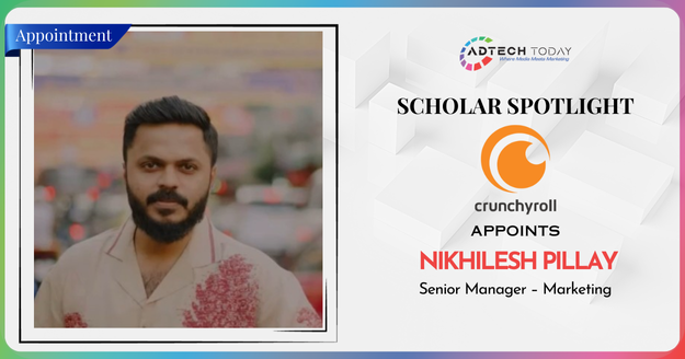 Nikhilesh Pillay appointed as Senior Manager – Marketing at Crunchyroll