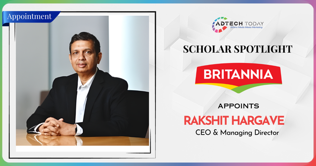 Rakshit Hargave Appointed CEO & Managing Director Of Britannia