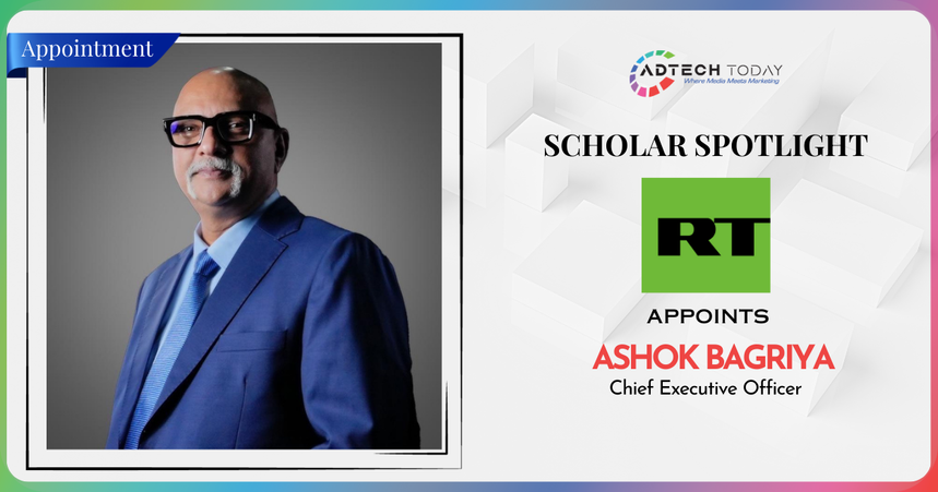 Ashok Bagriya at the official launch of RT India in New Delhi with Russian and Indian dignitaries