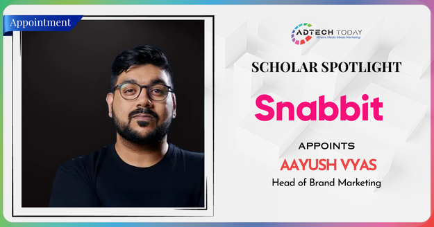Aayush Vyas appointed as Head of Brand Marketing at Snabbit