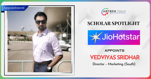 Vedviyas Sridhar Takes Over As Director – Marketing (South) At JioHotstar