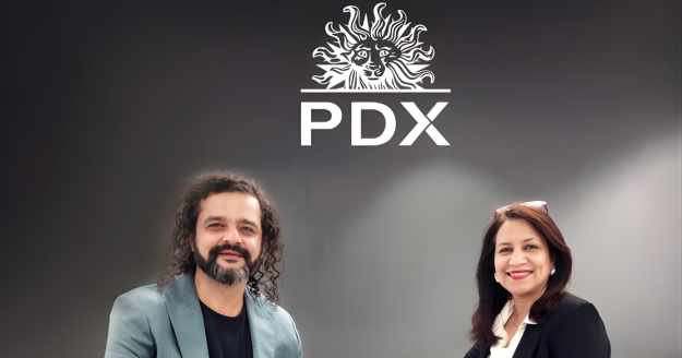 Amaresh Godbole and Anupriya Acharya at the launch of Publicis Digital Experience (PDX) in India,