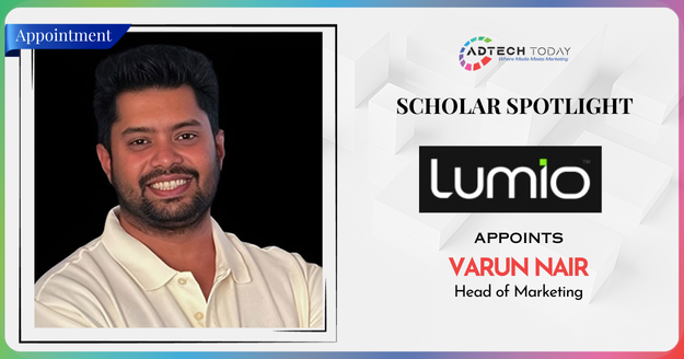 Lumio Names Varun Nair As Head Of Marketing