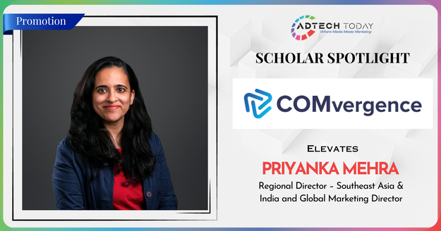 comvergence, global marketing head, India APAC, SEA, priyanka mehra, promotion