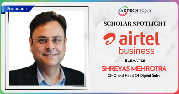 Shreyas Mehrotra Elevated as CMO at Airtel Business