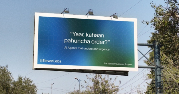 ElevenLabs India Debuts AI Voice OOH