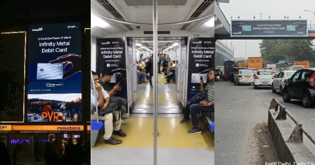 Platinum Outdoor Rolls Out Kotak811 OOH Campaign