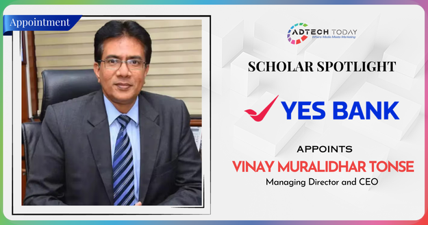 Vinay Muralidhar Tonse Appointed MD & CEO Of YES Bank