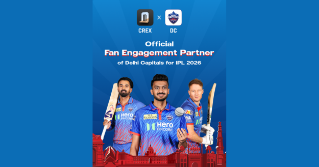 CREX Partners Delhi Capitals for T20 2026