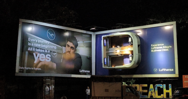 Lufthansa & WPP Media Launch OOH Campaign India