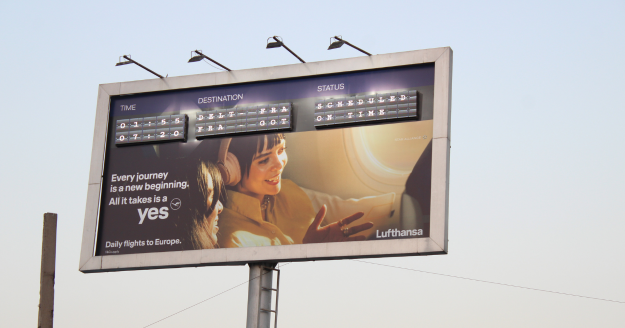 Lufthansa & WPP Media Launch OOH Campaign India
