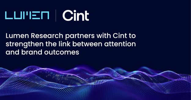 Lumen Research, Cint, attention metrics, brand outcomes, ad effectiveness, digital advertising, eye tracking data, brand lift, media measurement, advertising performance, programmatic research, marketing analytics, brand awareness, adtech, campaign measurement, global advertising, data driven marketing