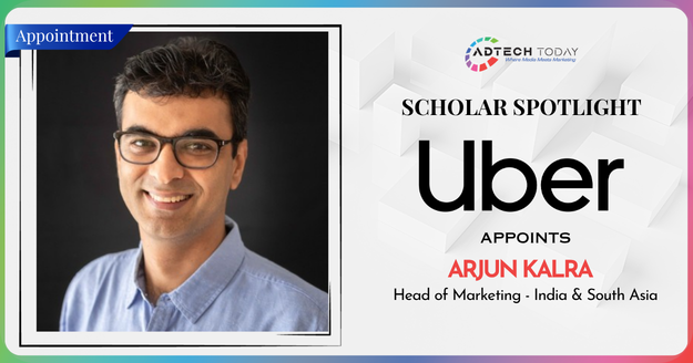 Arjun Kalra Joins Uber As Head Of Marketing for India & South Asia