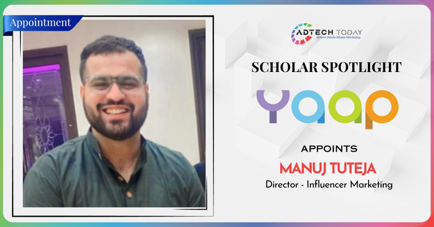 Manuj Tuteja Joins YAAP Digital As Director - Influencer Marketing