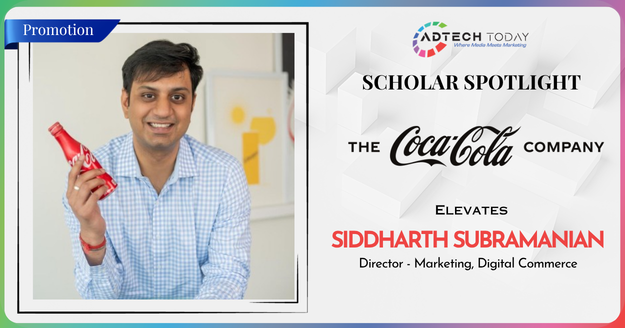 Coca-Cola Elevates Siddharth Subramanian as Director - Marketing