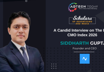 Siddharth Gupta, NVECTA, India CMO Index 2026, AI Marketing, Unified Intelligence, Unified Data, Marketing Technology, AI Readiness, Customer Intelligence, Marketing Leadership, Digital Transformation, Martech, AI Adoption, Customer Data Platform, Marketing Automation